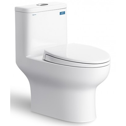 [HÀNG TRƯNG BÀY] Bồn Cầu Viglacera V64 Nắp Êm V68